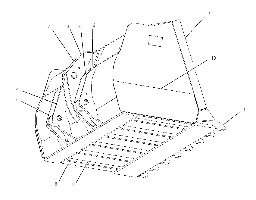 BUCKET AS-PENETRATION 1393513 CAT