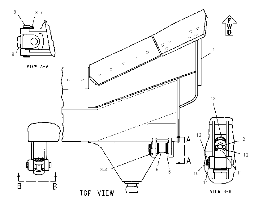 BLADE GP-UNIVERSAL 1307660 CAT