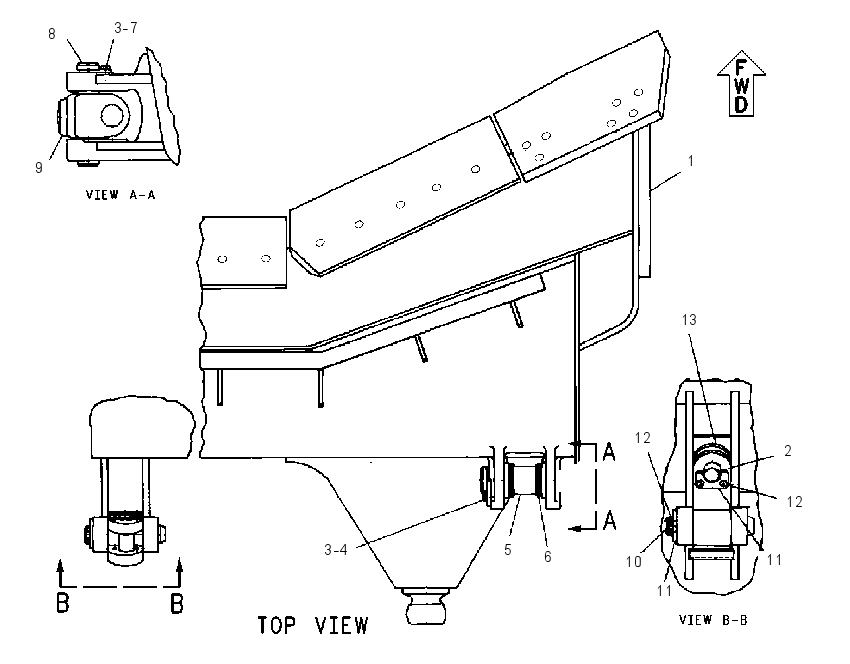 BLADE GP-UNIVERSAL 1307658 CAT