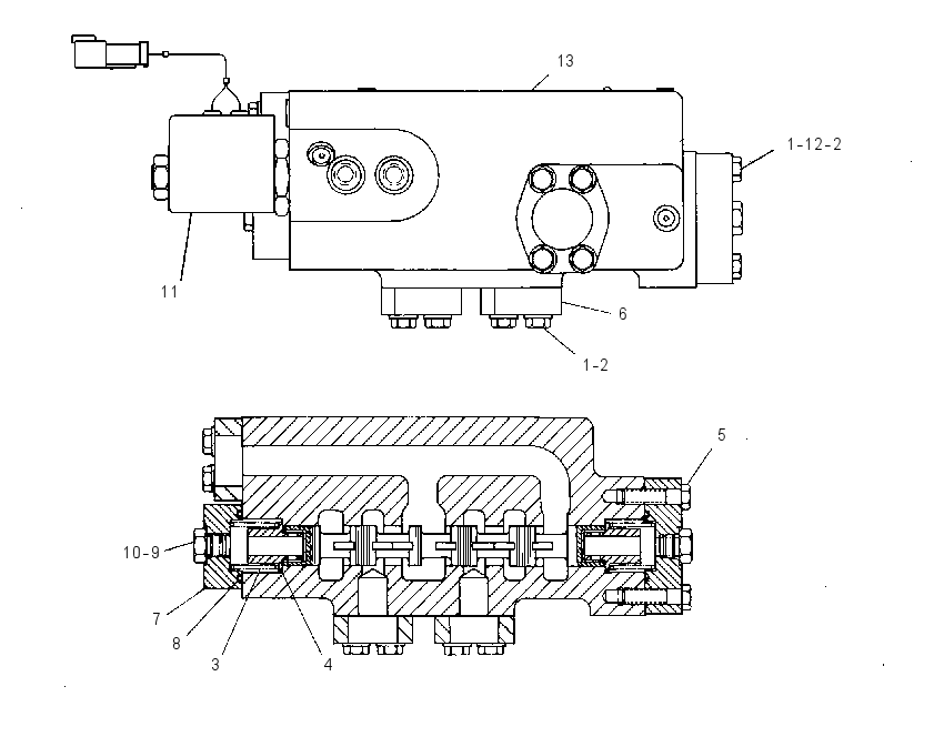 VALVE GP-TILT CONTROL 1069648 CAT