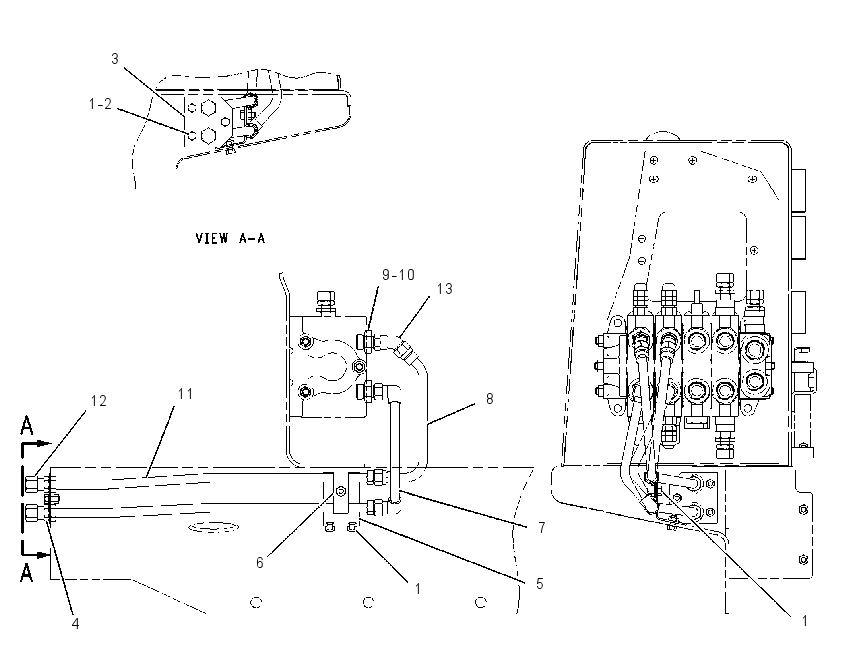 LINES GP-REAR ATTACHMENT 1534843 CAT