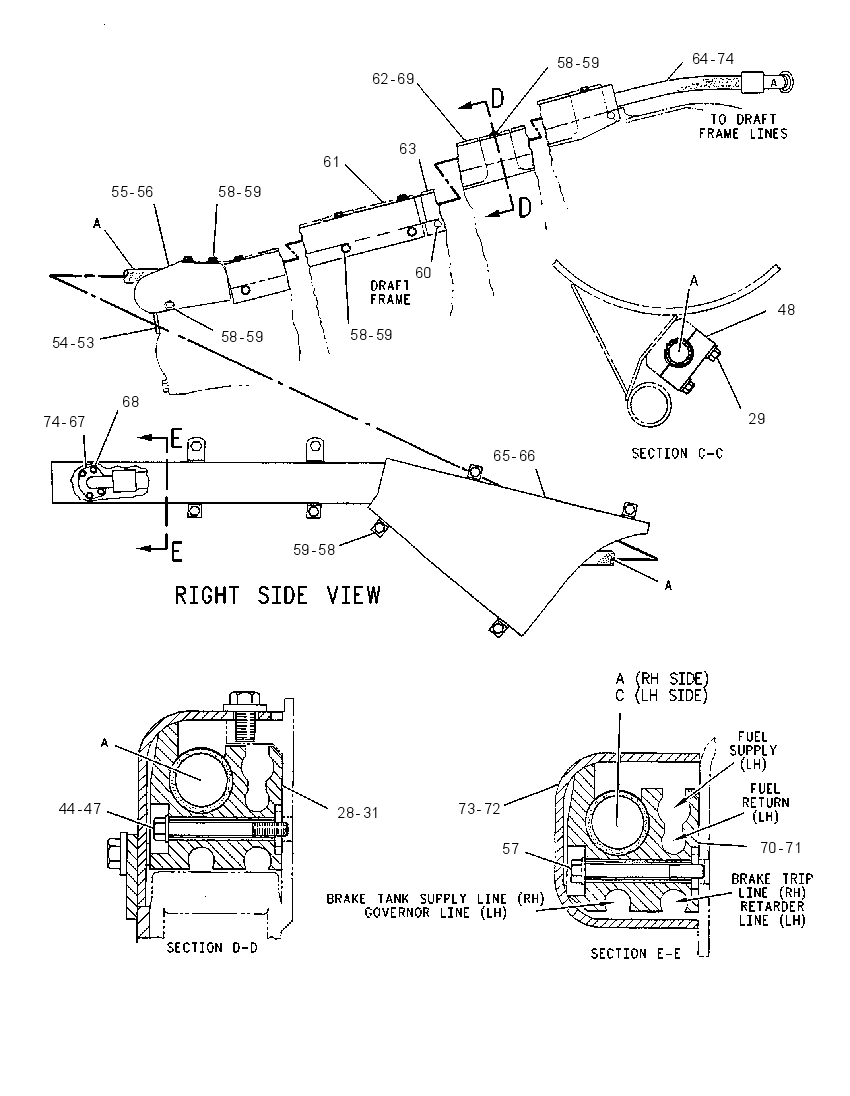 LINES GP-EJECTOR 8X2804 CAT