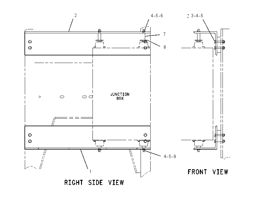 MOUNTING GP-JUNCTION BOX 1161366 CAT
