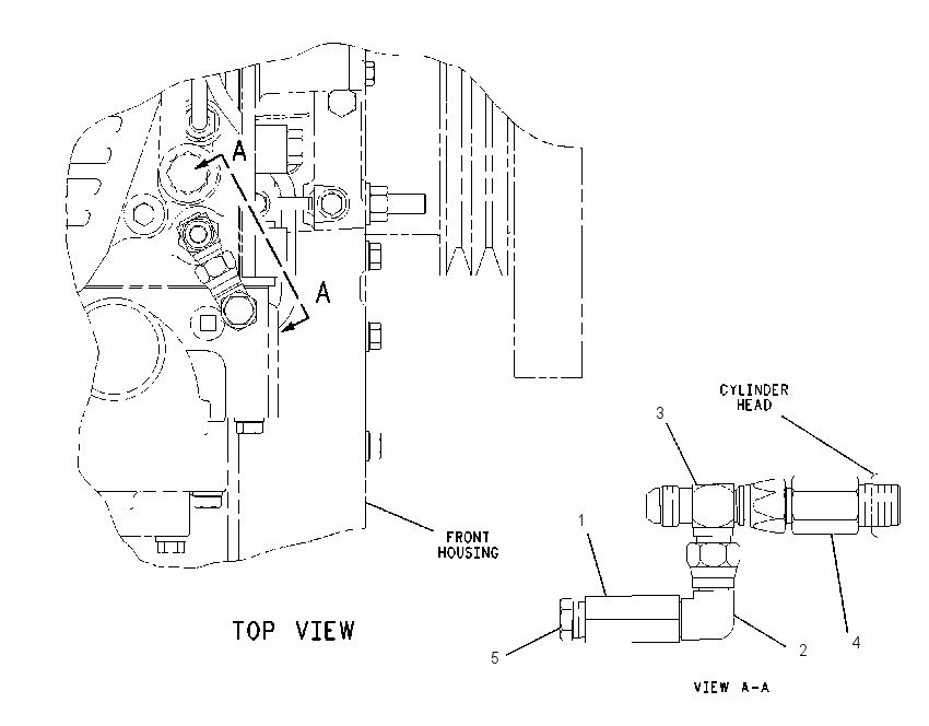 FITTING GP-WATER LINES 1370273 CAT