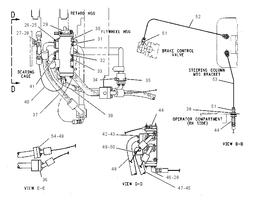 LINES GP-RETARDER 8X6911 CAT