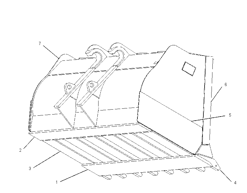 BUCKET AS-PENETRATION 1470533 CAT
