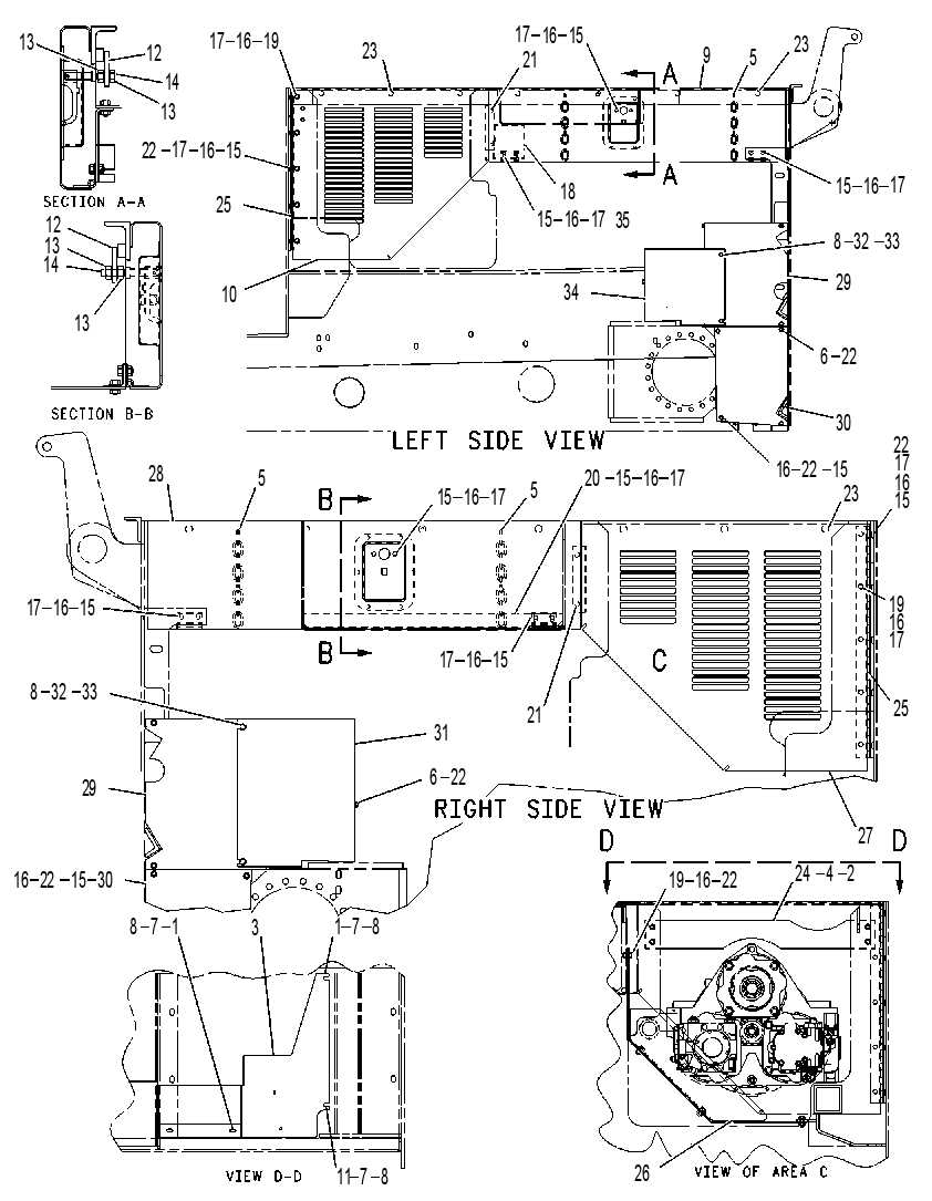 COVER GP-ENGINE & PLATFORM 1355256 CAT