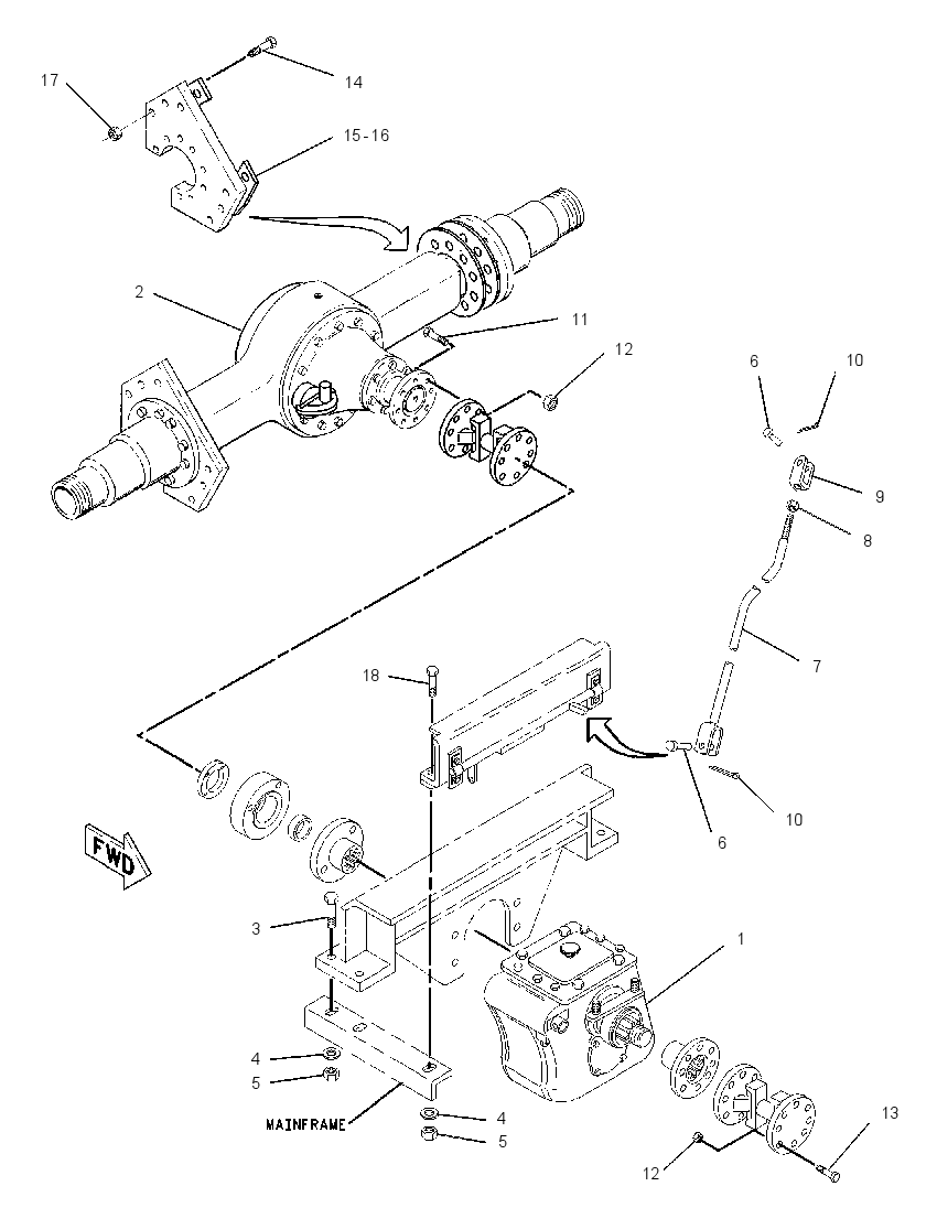 DRIVE GP-ROTOR 1265308 CAT