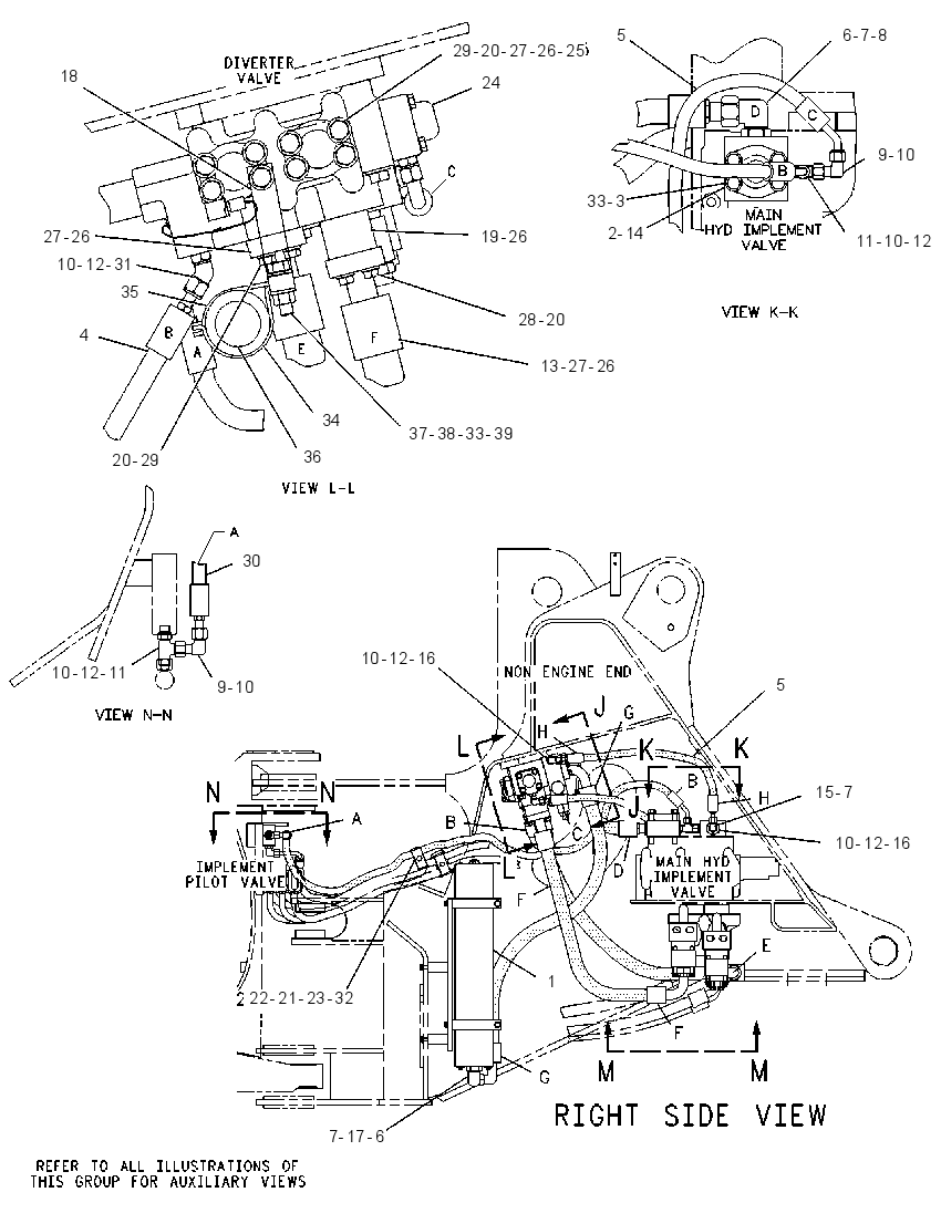 Трубопроводы системы плавности хода 6C4403 CAT