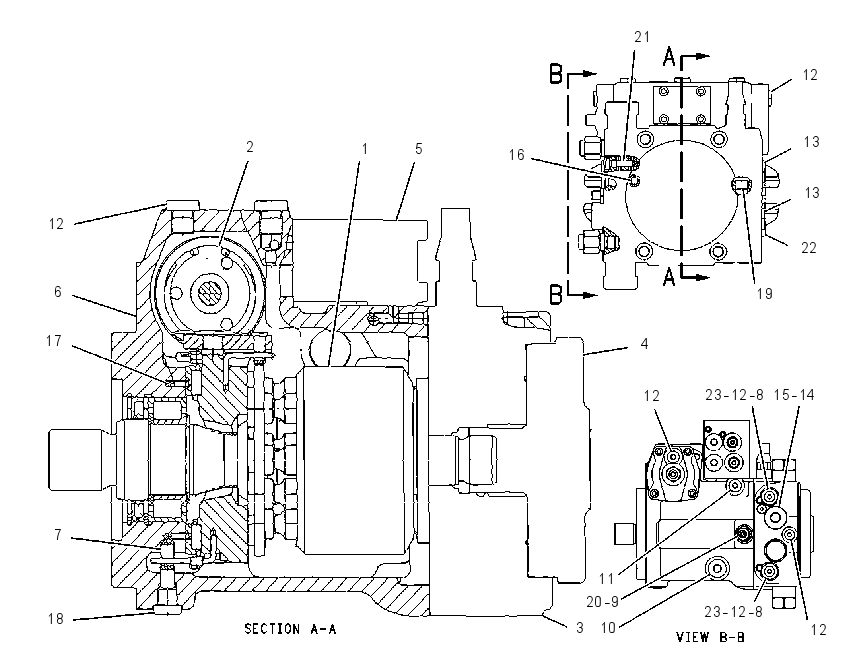 PUMP GP-SWING 1399532 CAT