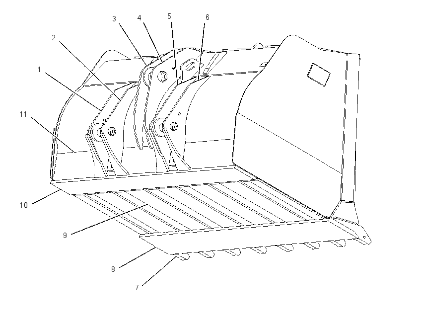 BUCKET AS-PENETRATION 1470417 CAT