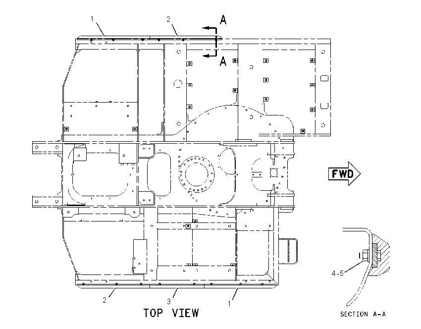 BUMPER GP 1500104 CAT