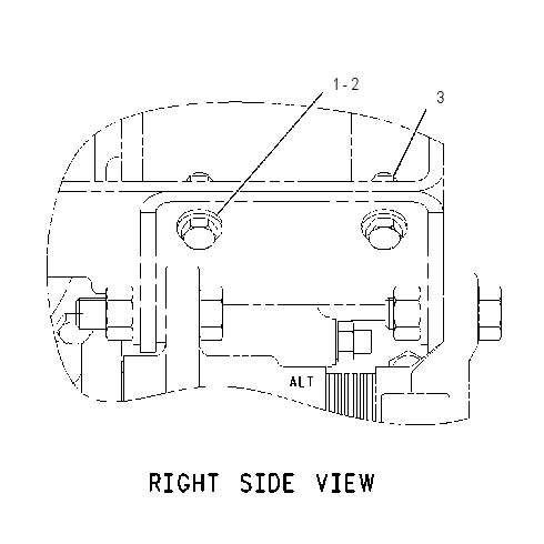 FASTENER GP-ALTERNATOR 1356940 CAT