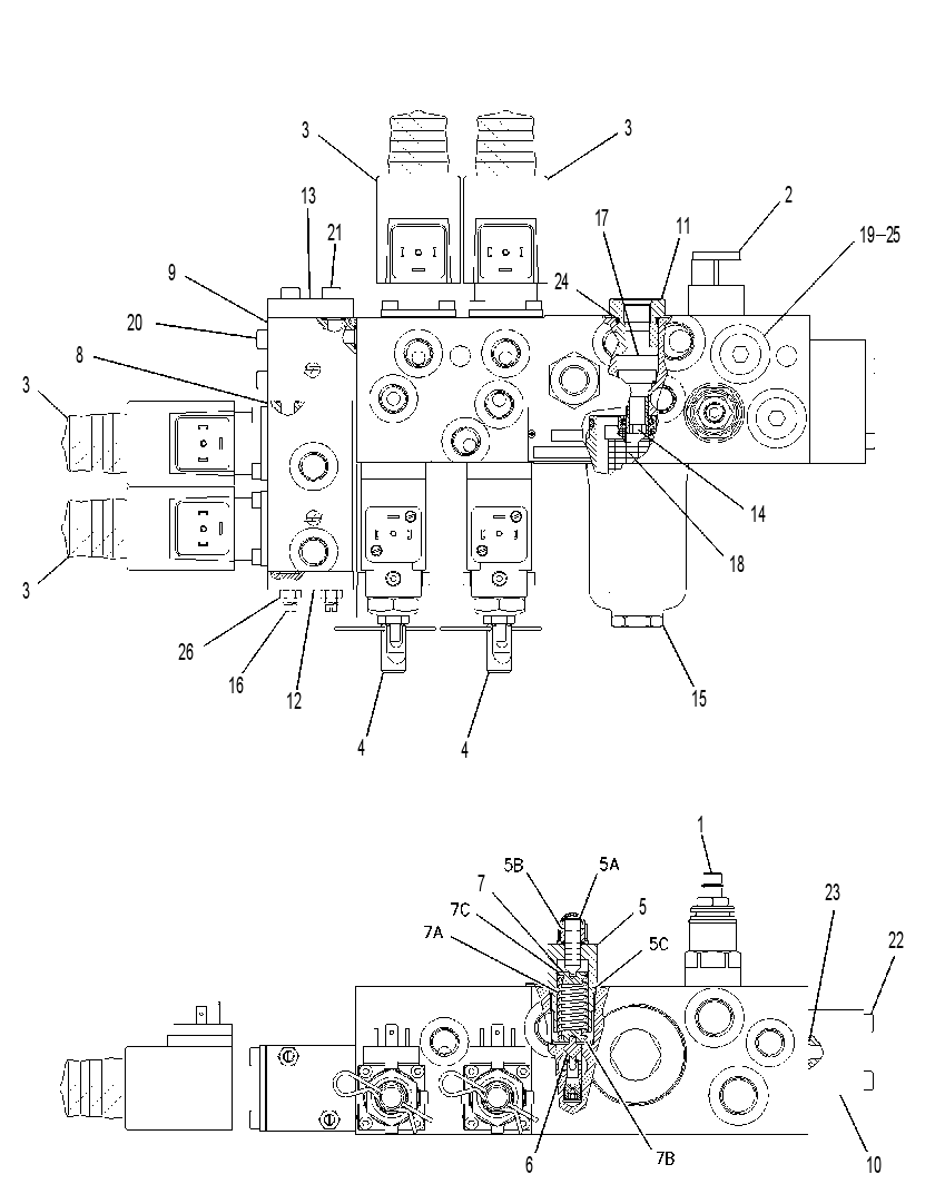 VALVE GP-PILOT MANIFOLD 1125702 CAT