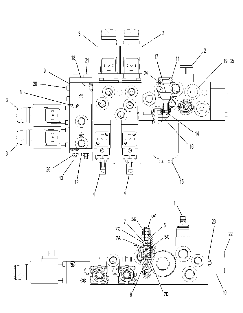 VALVE GP-PILOT MANIFOLD 1430719 CAT