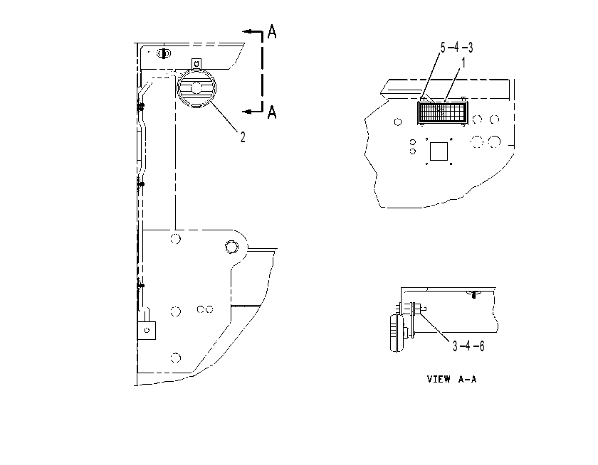 HORN & ALARM GP 1553527 CAT