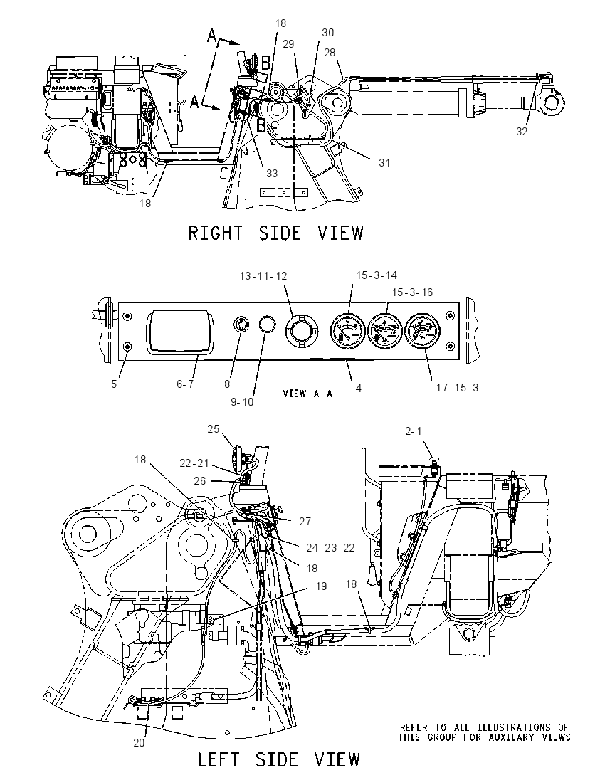 Проводка площадки 1119296 CAT