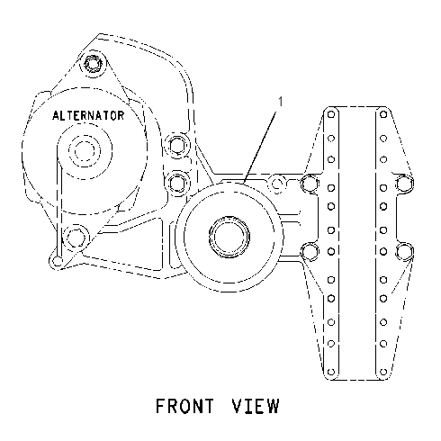 IDLER GP 1539719 CAT