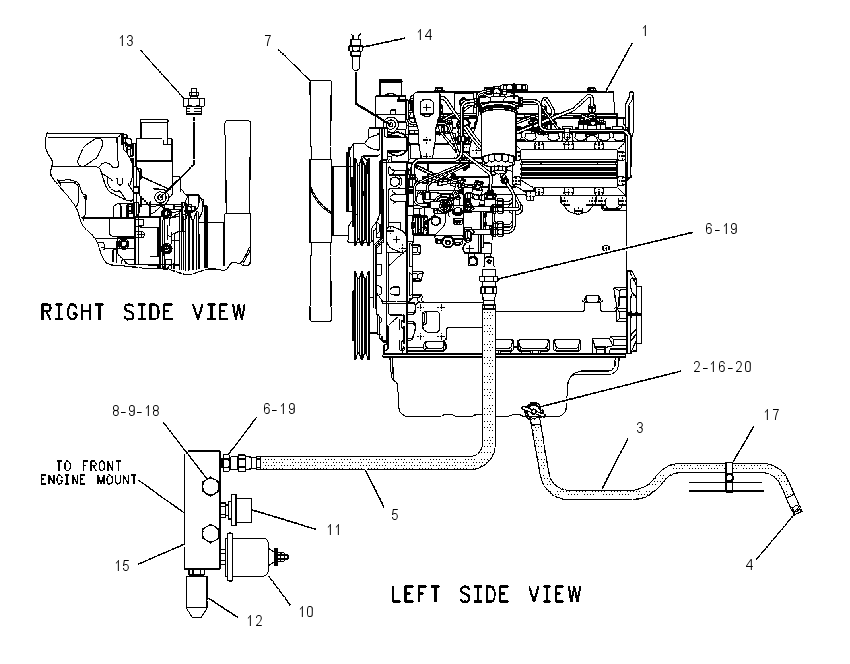 ENGINE GP 1422910 CAT