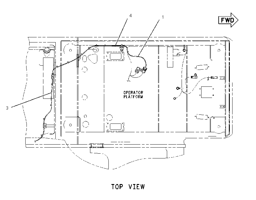 WIRING GP-AUXILIARY CONTROL 1479406 CAT