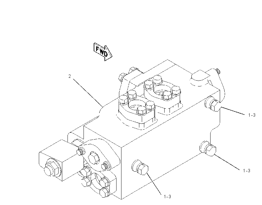 VALVE & MTG GP-TILT & TIP CONT 1529763 CAT