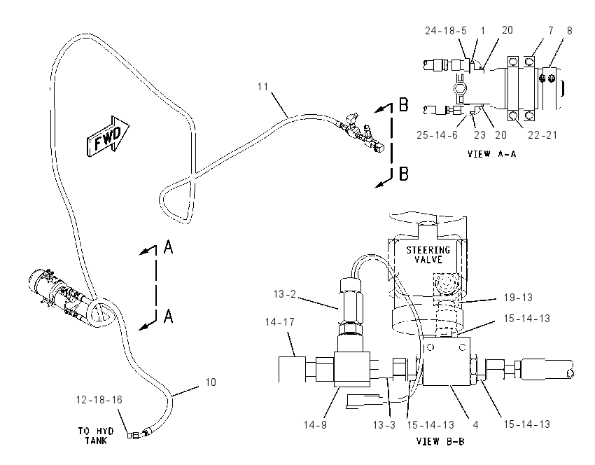 STEERING GP-HYDRAULIC 1522610 CAT
