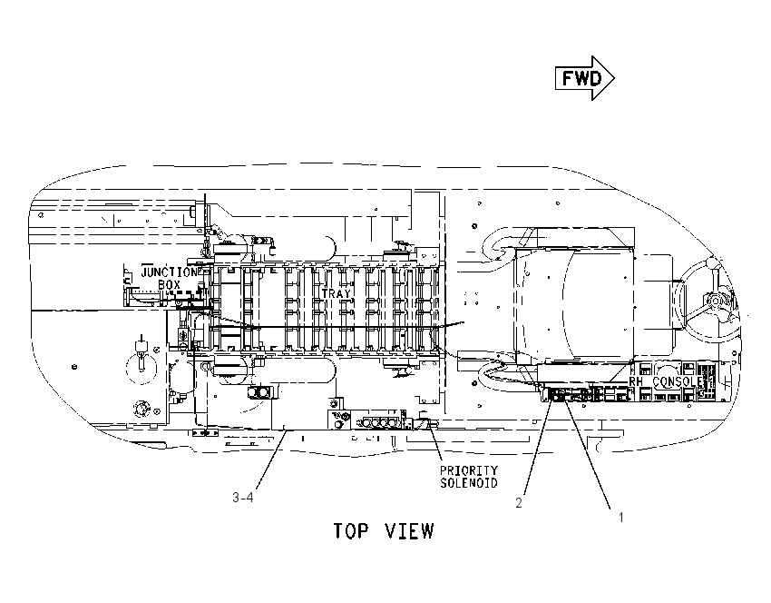 WIRING GP-PRIORITY VALVE 1567255 CAT
