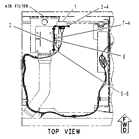 CONTROL & MTG GP-AUX FLOW 1325872 CAT