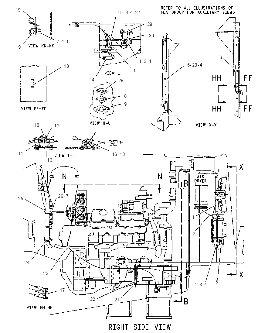 WIRING GP-TRACTOR 1235099 CAT