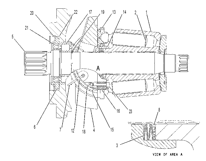 BARREL GP-PUMP 1591463 CAT