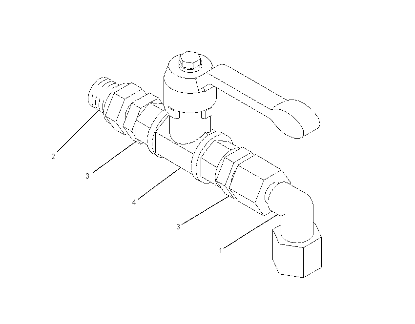 VALVE GP-RADIATOR DRAIN 1111892 CAT
