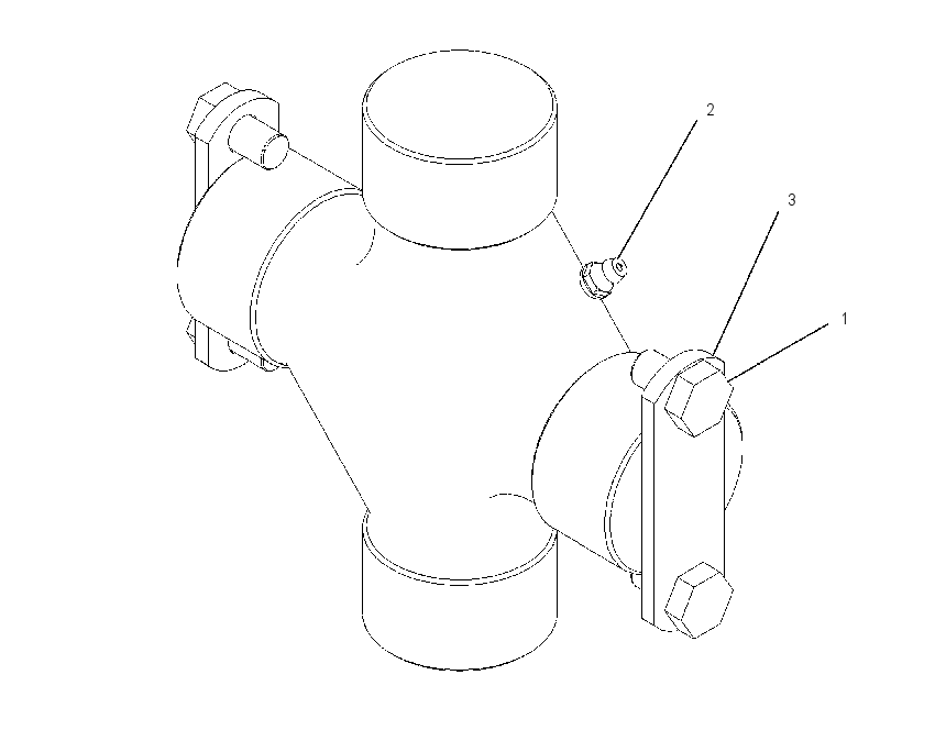 SPIDER & BEARING GP 1258810 CAT