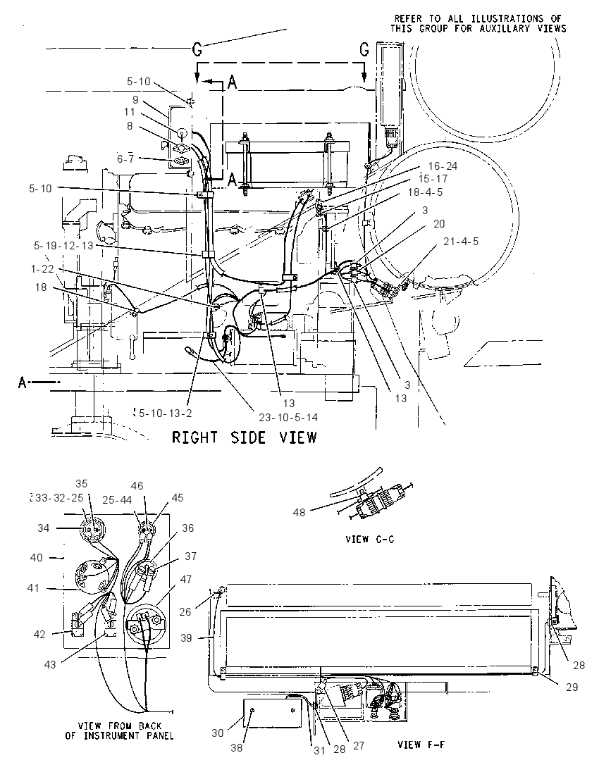 WIRING GP-SCRAPER 8W7675 CAT