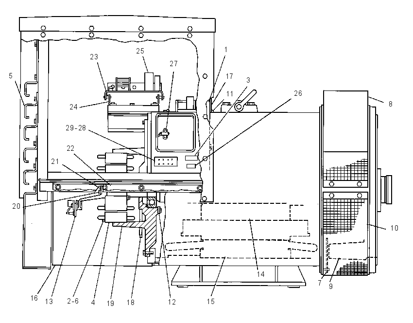 Генератор 4W9069 CAT