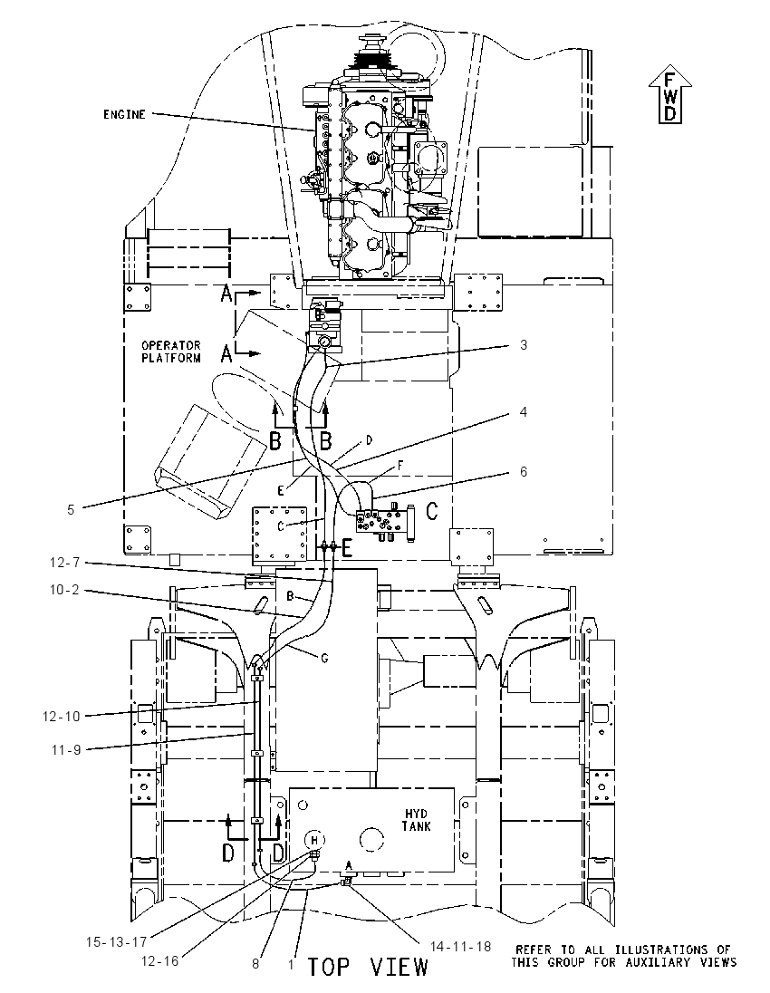 PUMP & LINES GP-HYDRAULIC 1113984 CAT