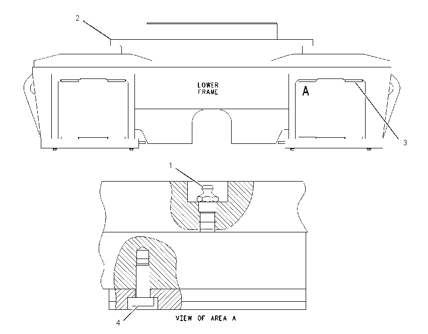 FRAME GP-CARBODY 2002912 CAT