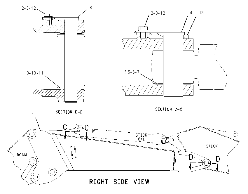 BOOM GP-2 PIECE 1464048 CAT