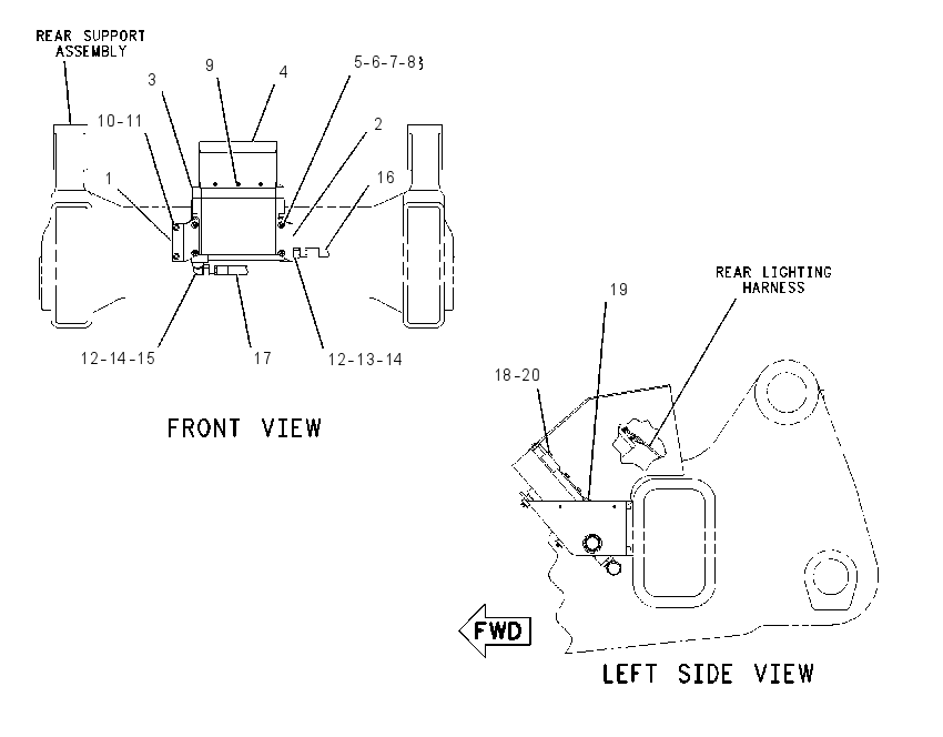 COOLER GP-REAR AXLE OIL 1336346 CAT