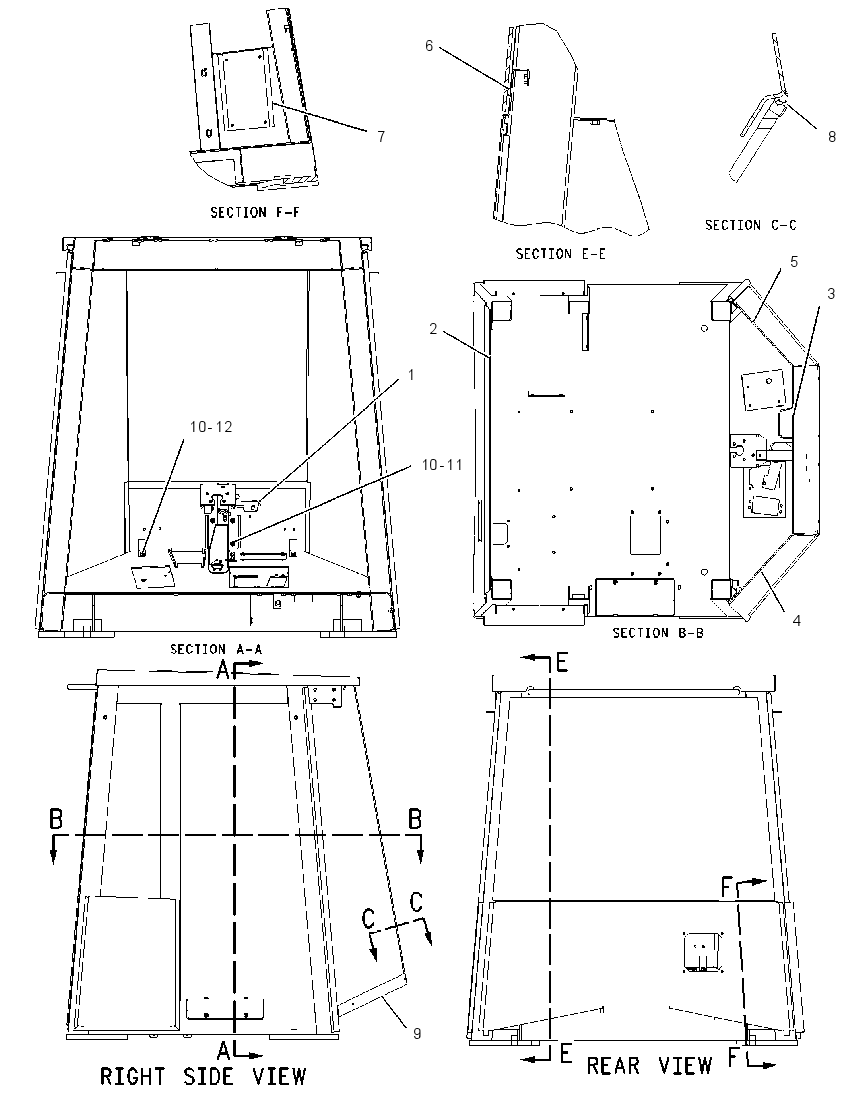 CAB GP-NON-ROPS 1378600 CAT