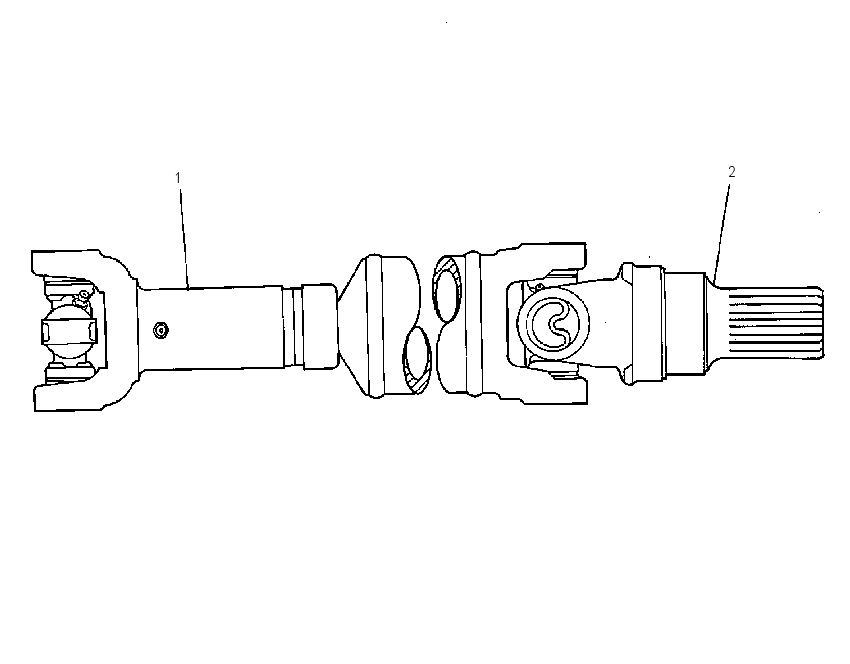 Вал приводной 5V2548 CAT