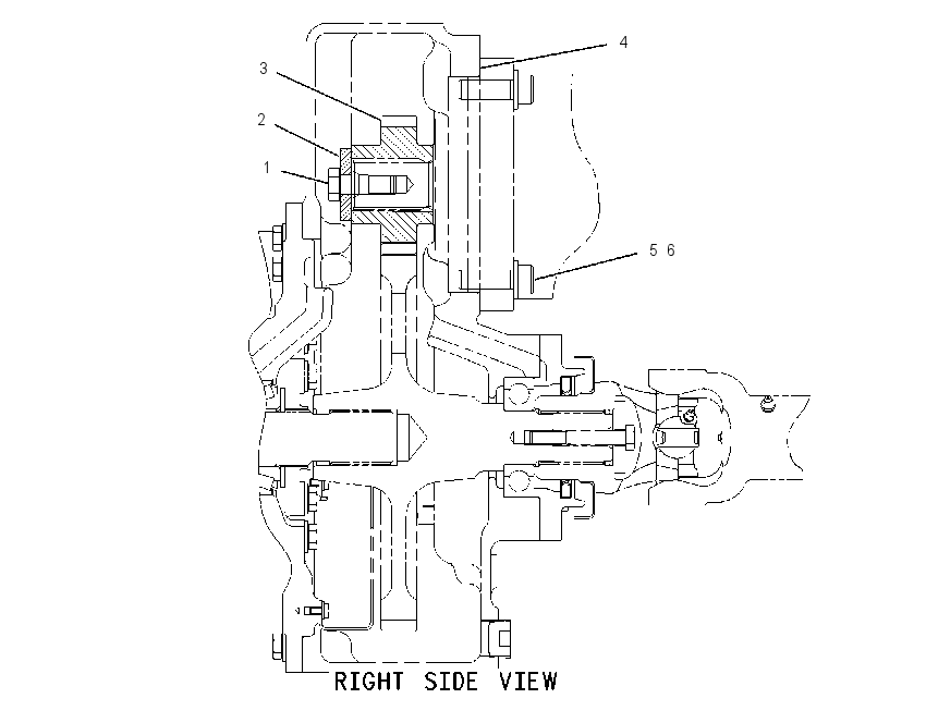 MOUNTING GP-MOTOR 1114673 CAT