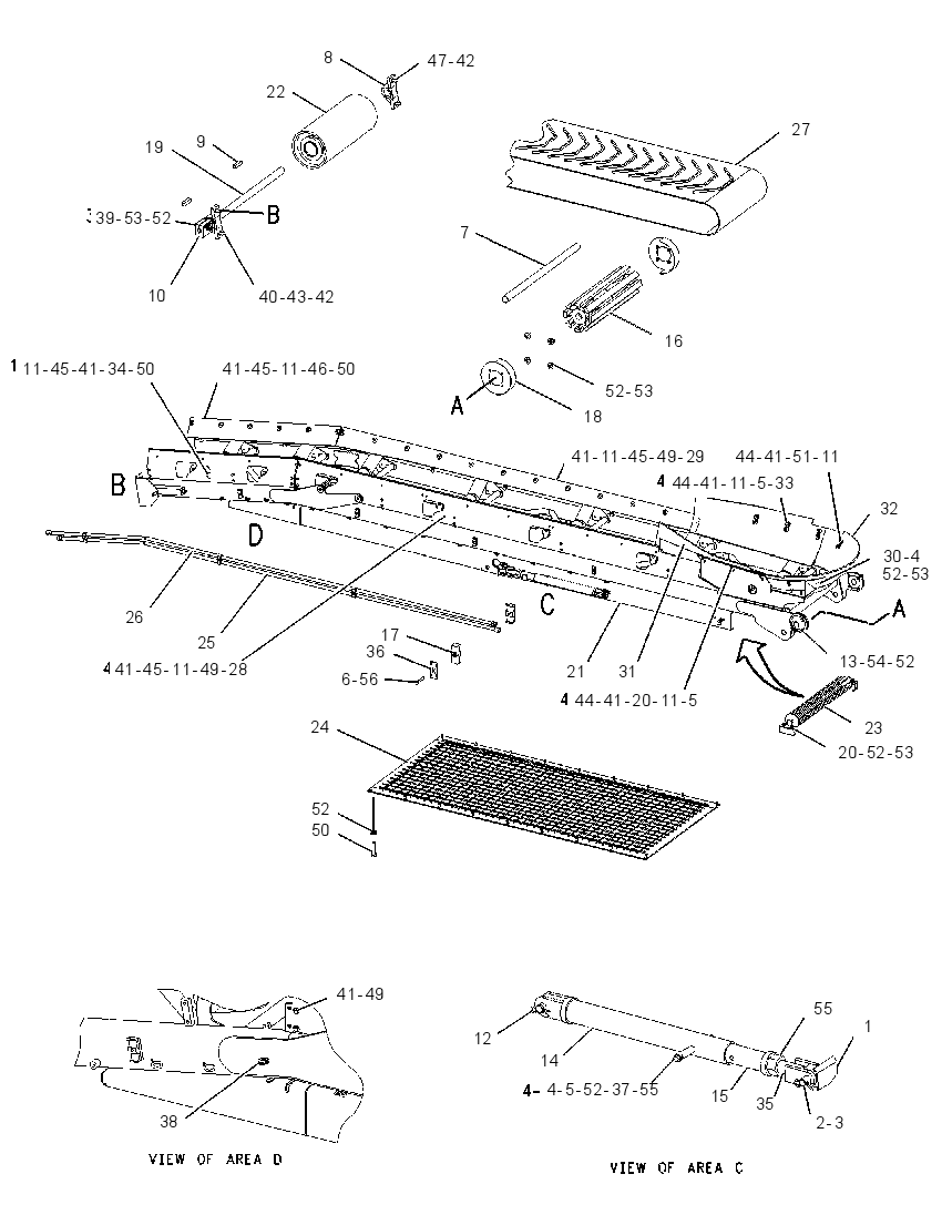 CONVEYOR GP-SECOND STAGE 1417781 CAT