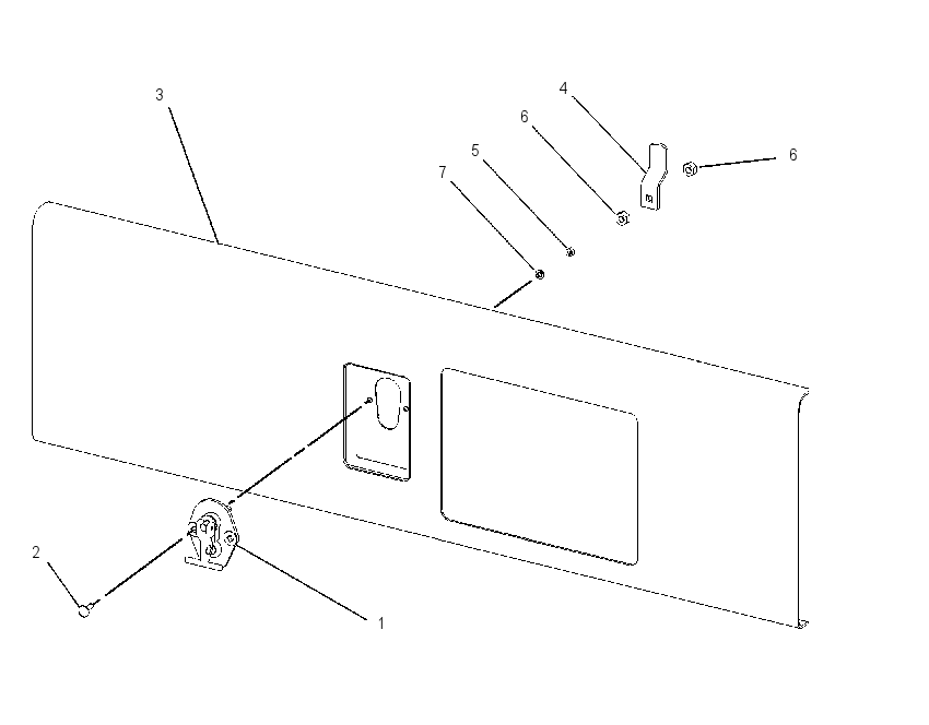 DOOR GP-STORAGE 1584218 CAT