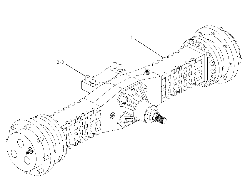 AXLE & MTG GP-DRIVE 1377736 CAT