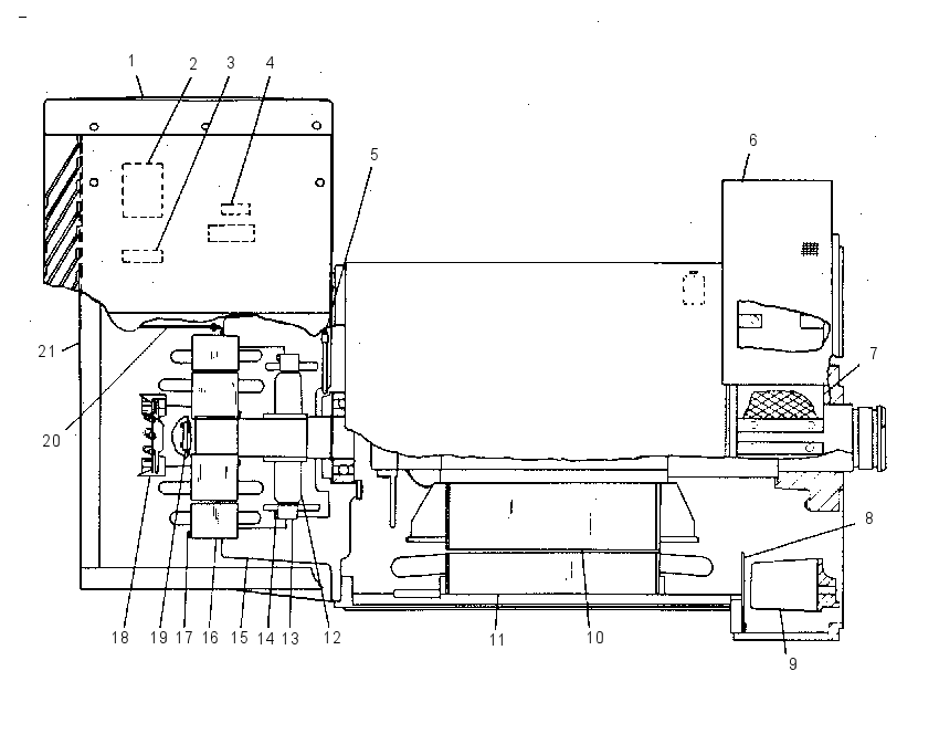Генератор 7W4373 CAT