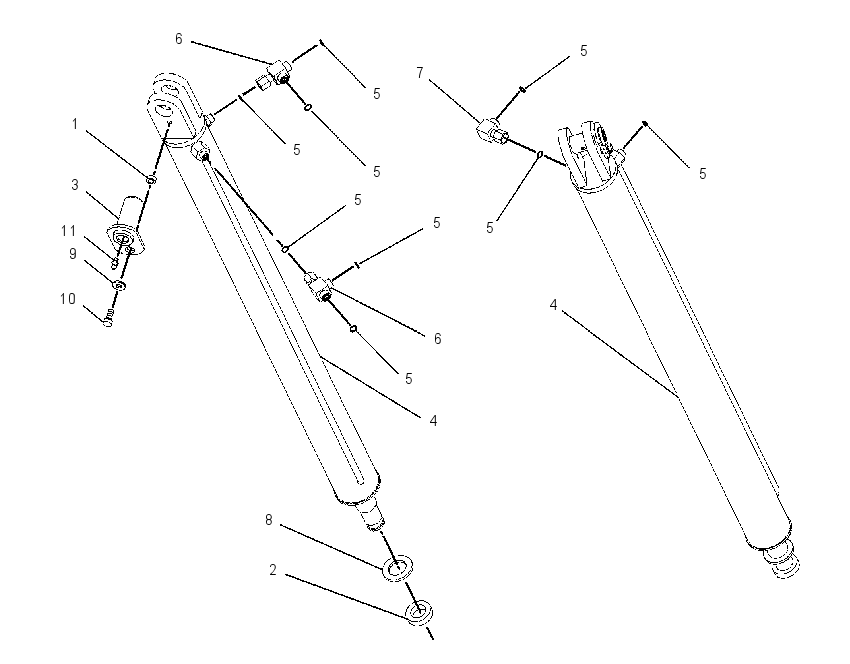 CYLINDER & MTG GP-ELEVATION 1313511 CAT