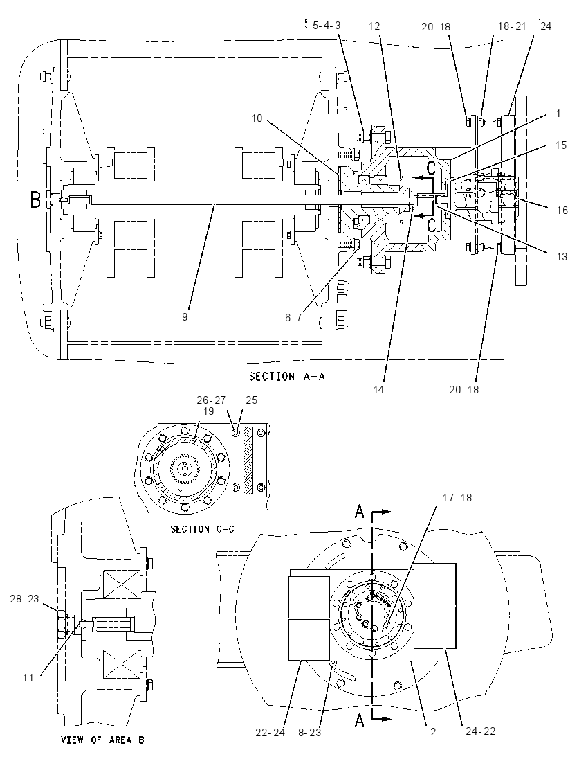 DRIVE GP-VIBRATORY 1488278 CAT