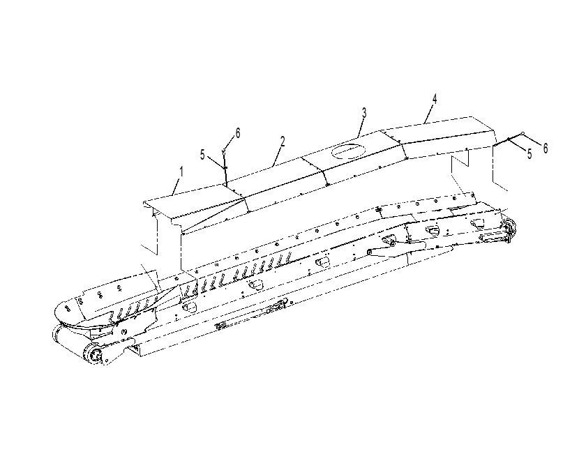 COVER GP-CONVEYOR 1556192 CAT