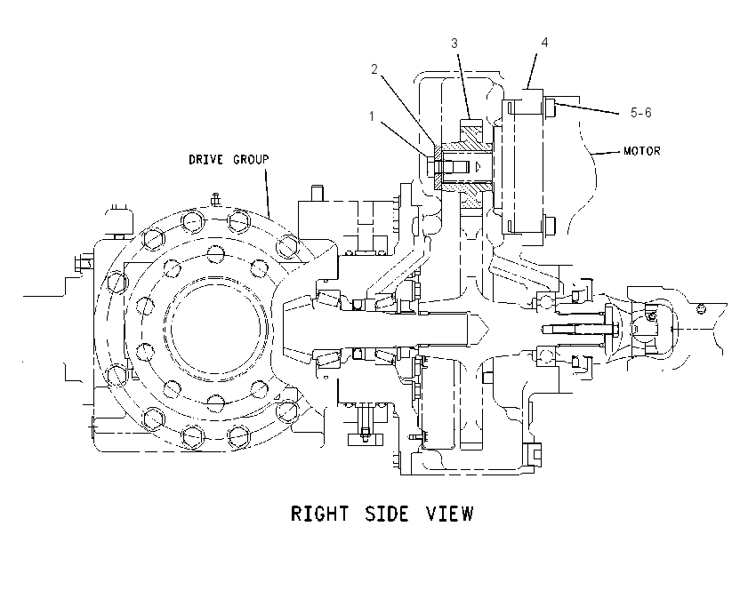 MOUNTING GP-MOTOR 1114672 CAT