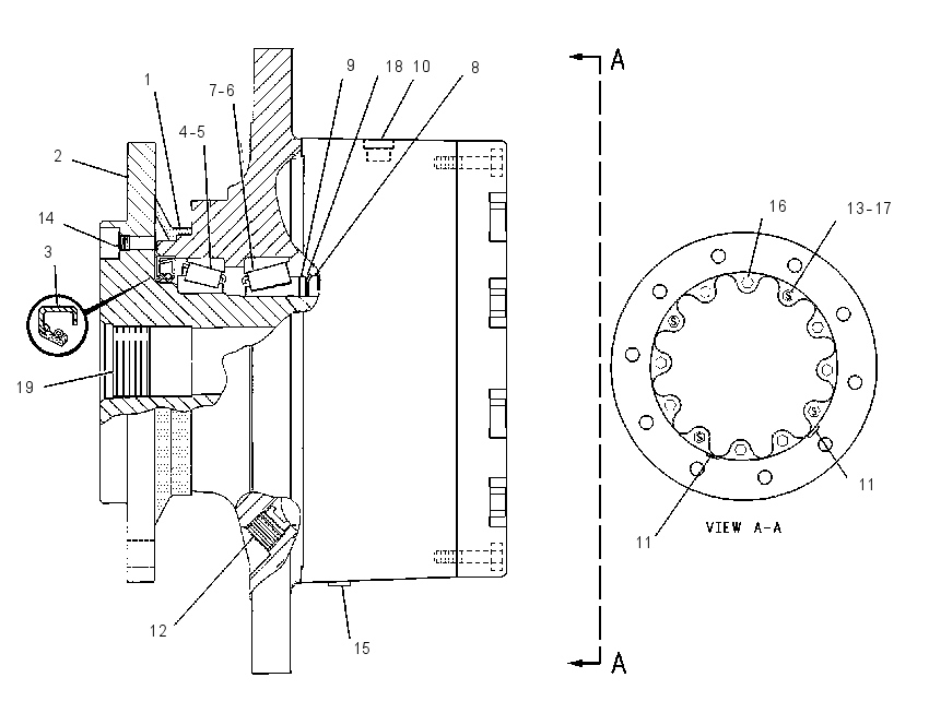 SUPPORT GP-VIBRATORY 1G9443 CAT